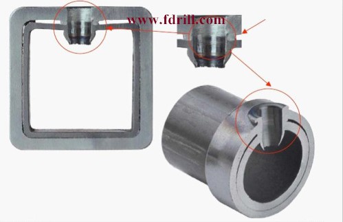fdrill熱熔鉆/熱熔鉆頭/熱鉆形狀耦合應用案例